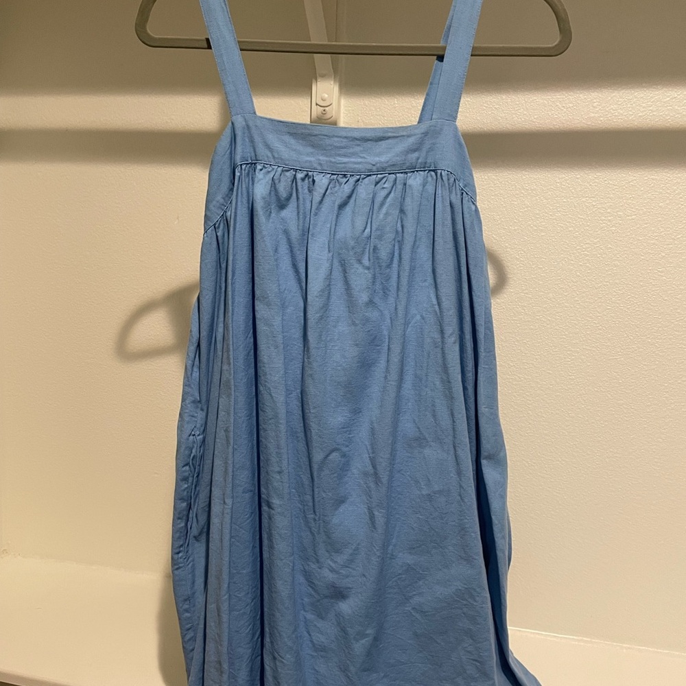 Sky Blue Mini Dress